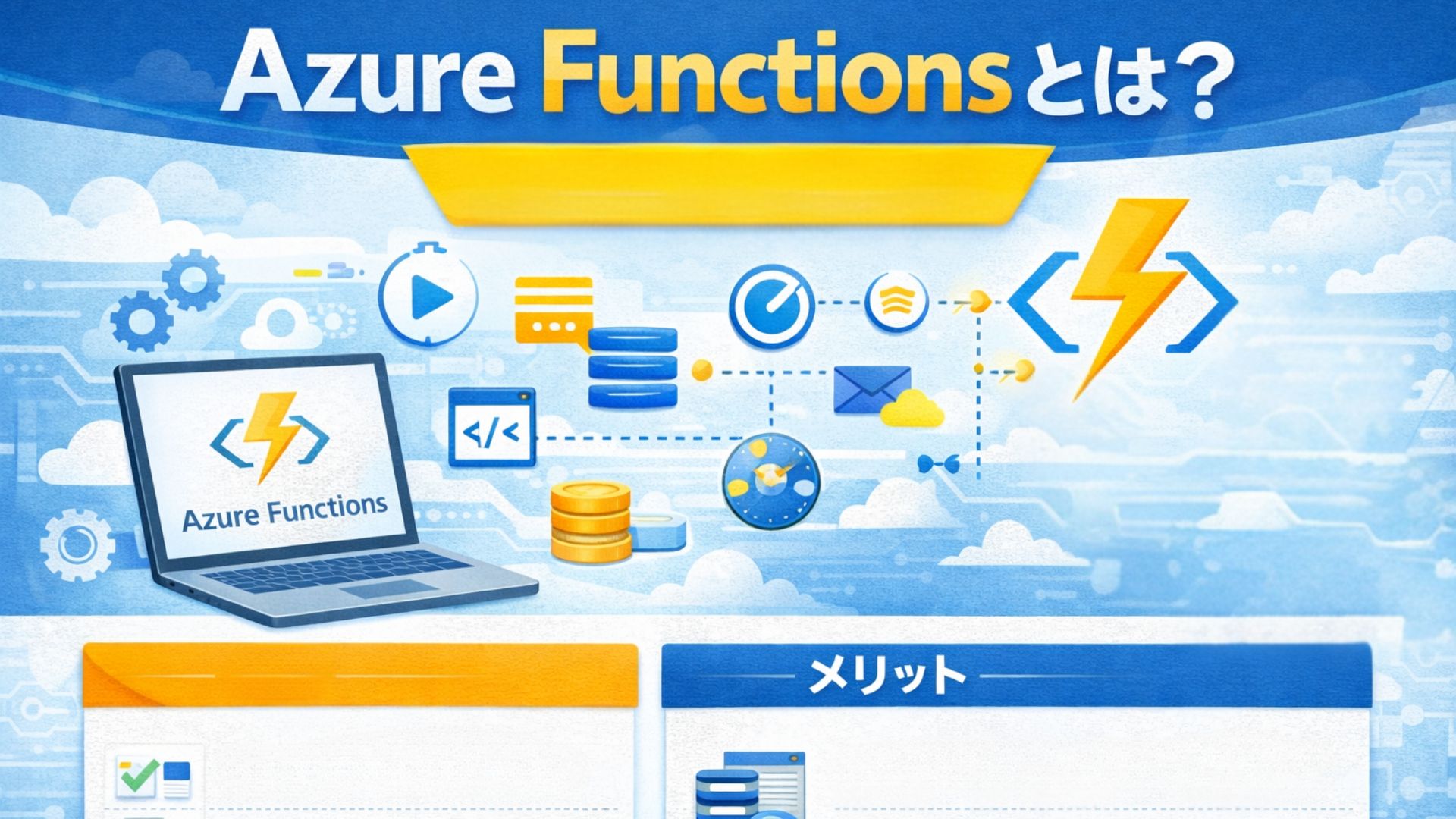 Azure Functionsとは？特徴・メリットを解説